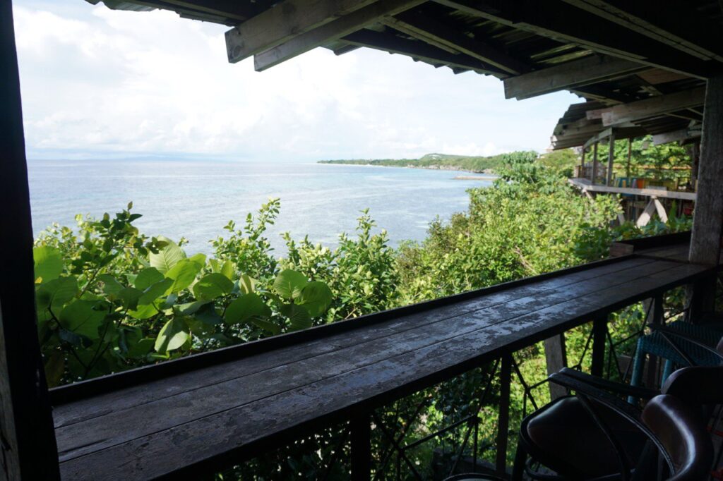 overlooking view of Bohol Sea